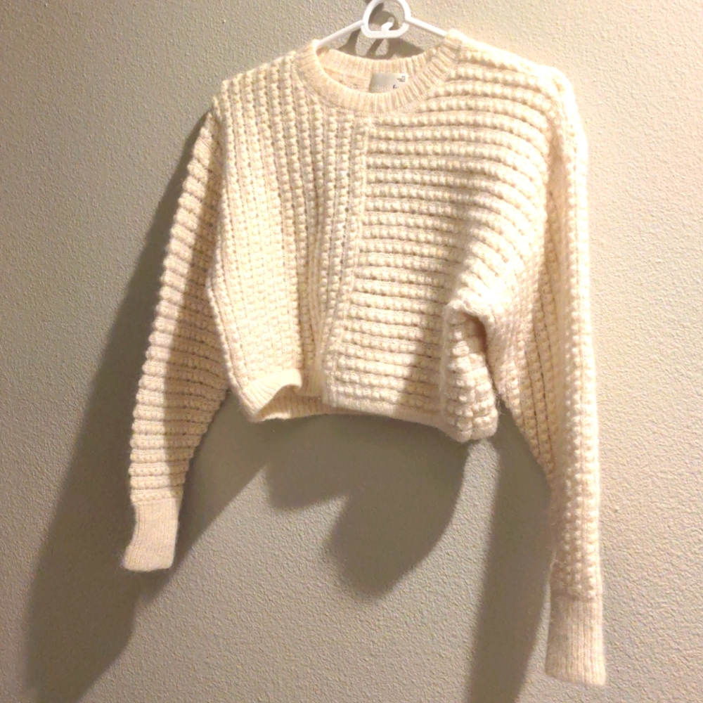 Aritzia cropped sweater